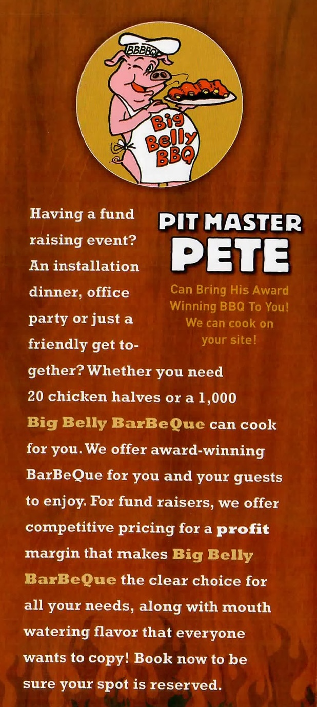 Pit Master Pete from Big Belly BBQ
